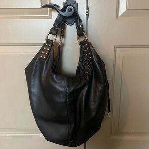 BE & D Leather Shoulder Bag